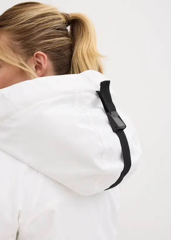 Skijakke i vanntett materiale med sn&oslash;fanger, bonprix