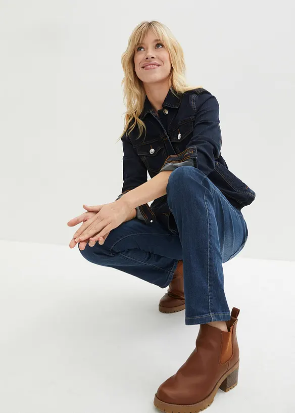 Straight-jeans Mid Waist, stretch, bonprix