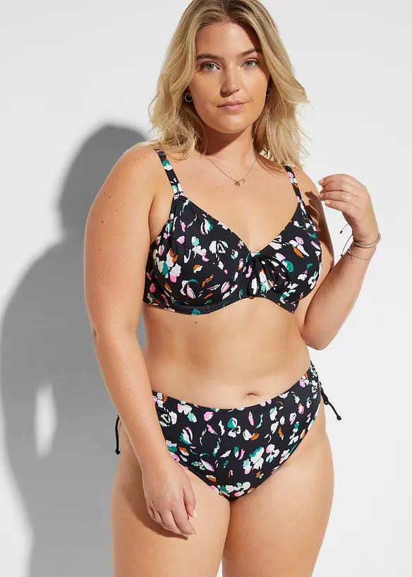 Minimizer-bikini med knytebånd (2-delt sett), bonprix