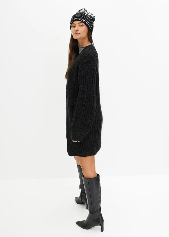 Grovstrikket cardigan, bonprix