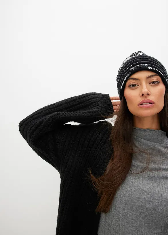 Grovstrikket cardigan, bonprix