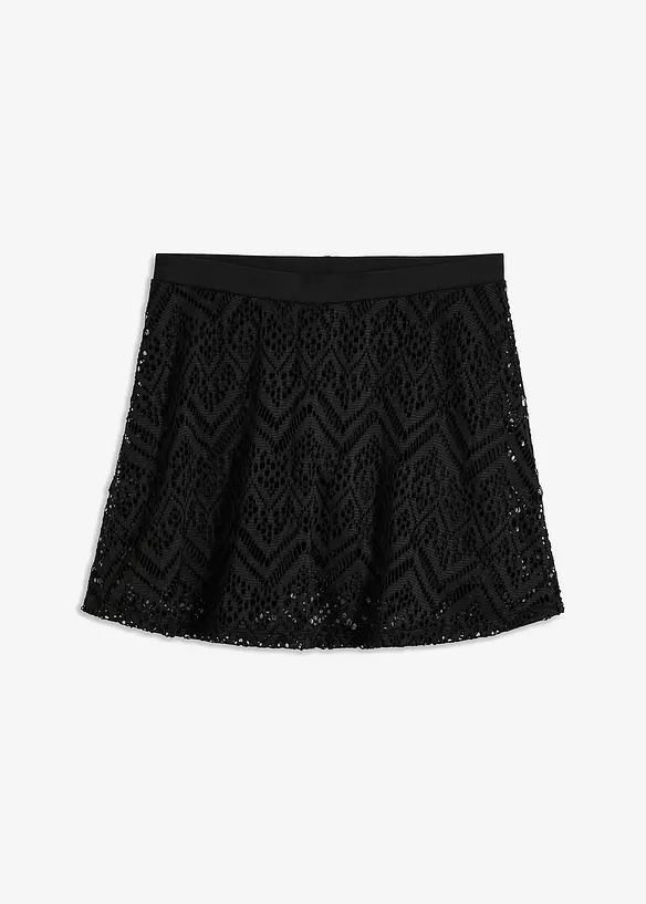 Badeskj&oslash;rt i blondemateriale, bonprix