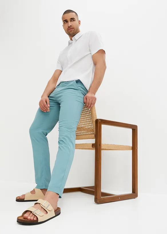 Lett chinos-bukse, Regular Fit, bonprix
