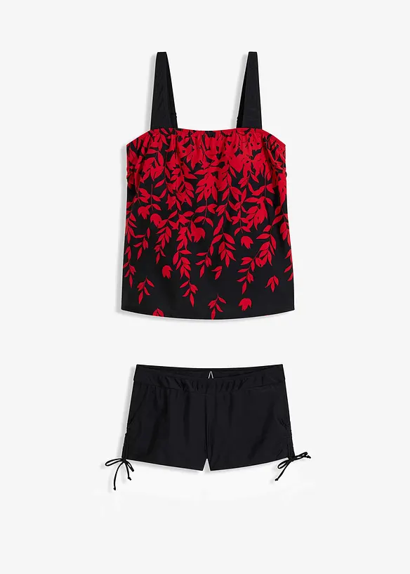 Tankini med badeshorts (2-delt sett), bonprix