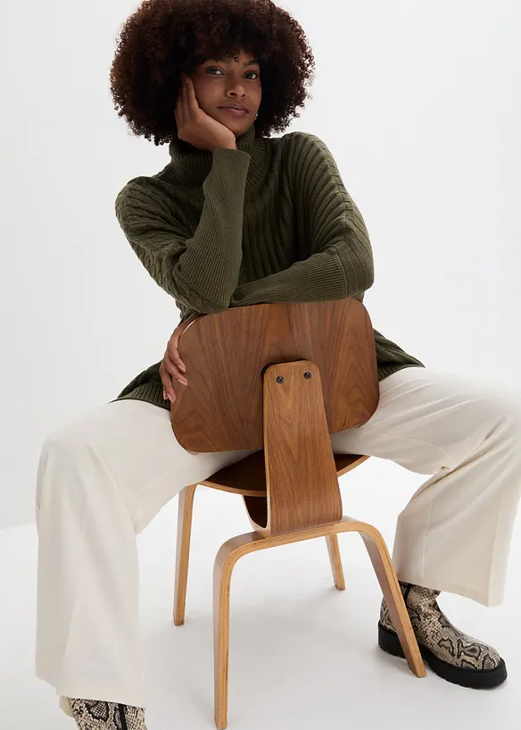 Oversized poncho-genser, bonprix