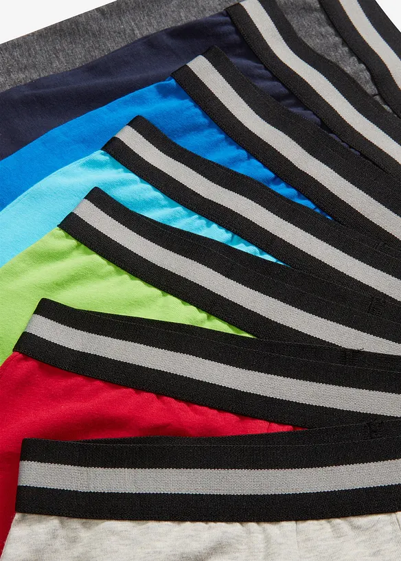 Boxershorts med myk bomull (7-pack), bonprix