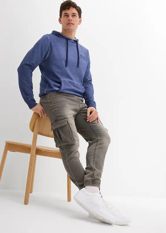 Slim Fit pull-on sweatjeans, Straight, bonprix