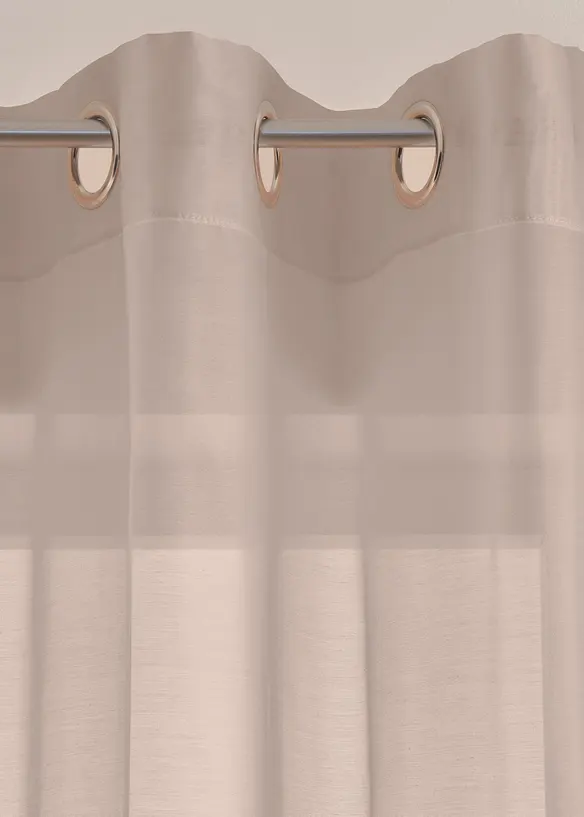 Gardin i fin batiststruktur (1-pack), bpc living bonprix collection