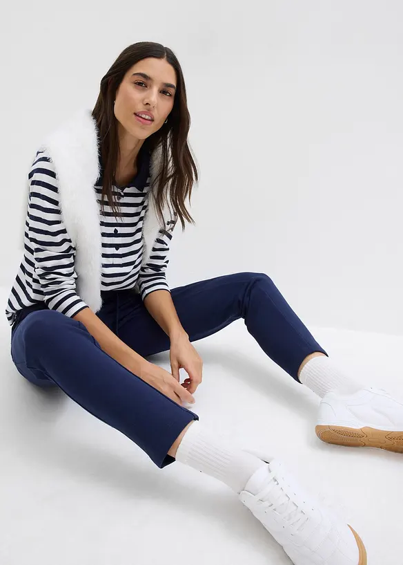 Joggebukse med elastisk linning, bonprix