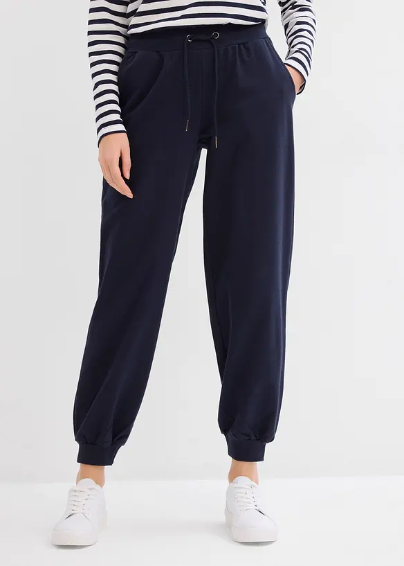 Joggebukse med elastisk linning, bonprix