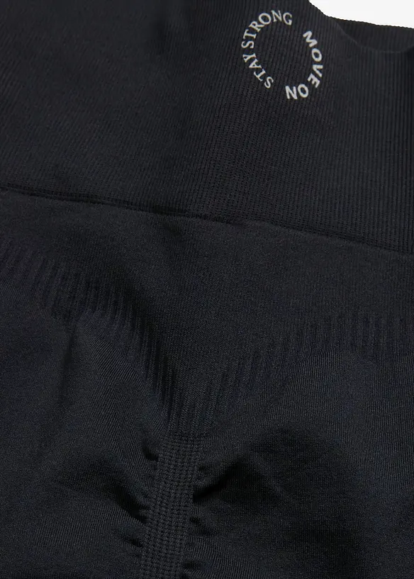 Sømløse leggings med fargegradering, hurtigtørkende, bonprix