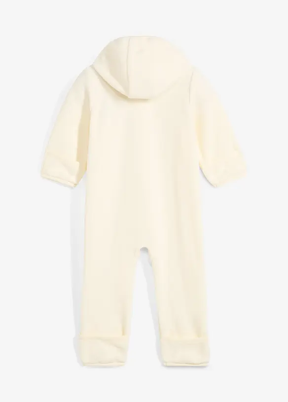 Overall i fleece med hette, bonprix