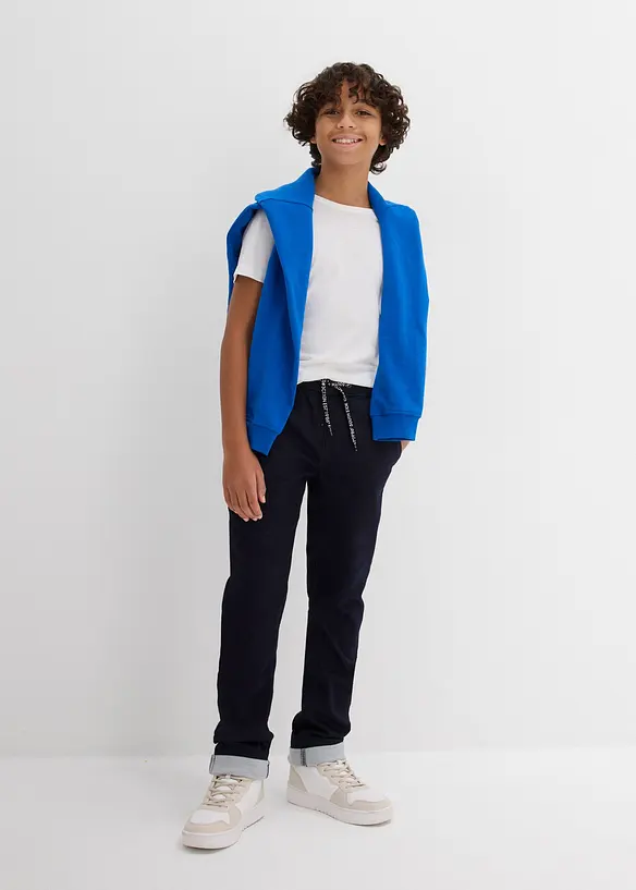 Regular Fit slip on-sweatjeans, Straight, bonprix