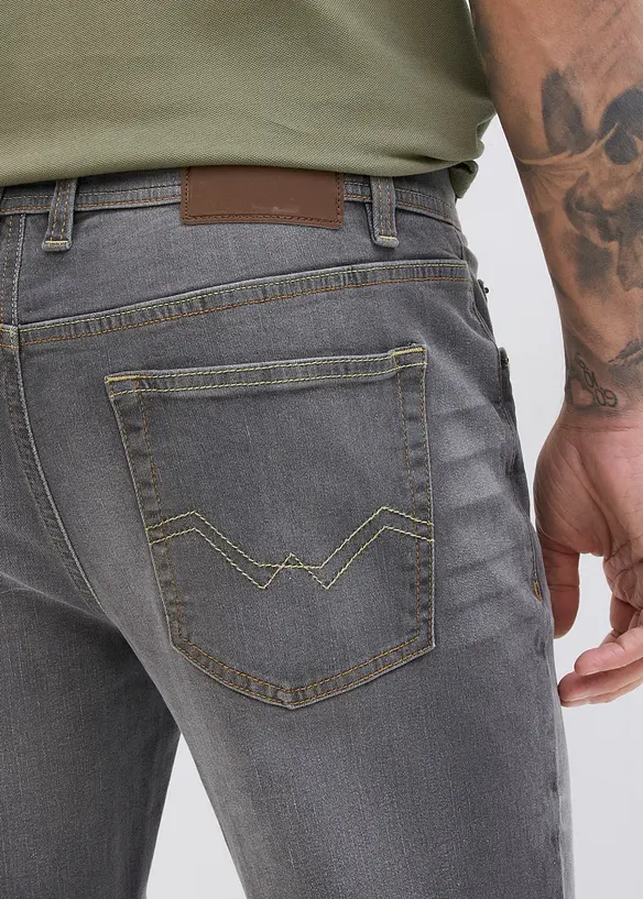 Regular Fit-jeans med stretch, Straight, bonprix