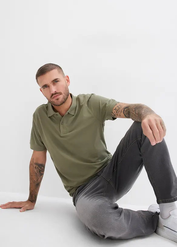 Regular Fit-jeans med stretch, Straight, bonprix