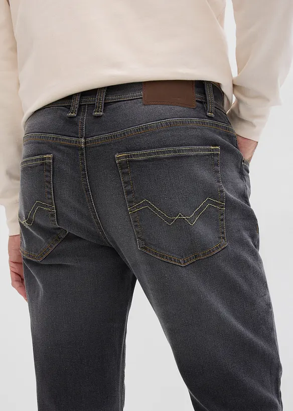 Regular Fit-jeans med stretch, Straight, bonprix