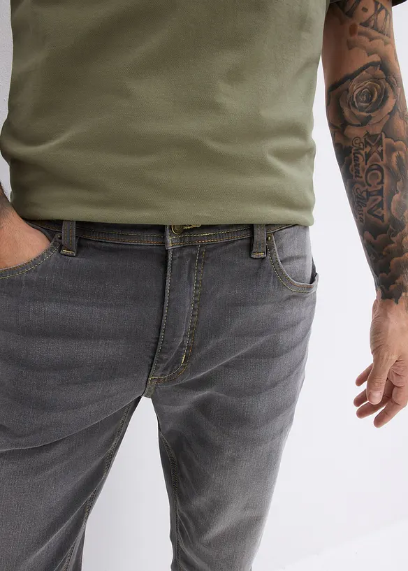 Regular Fit-jeans med stretch, Straight, bonprix