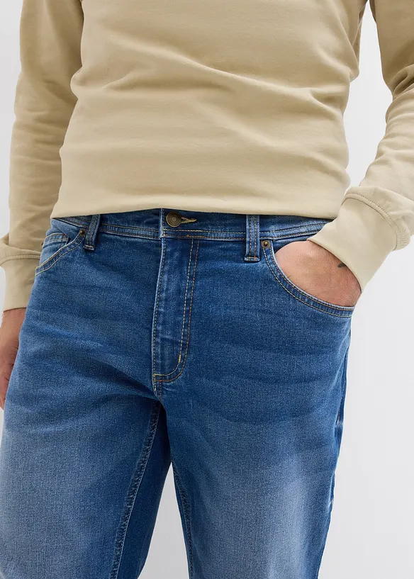 Regular Fit-jeans med stretch, Straight, bonprix