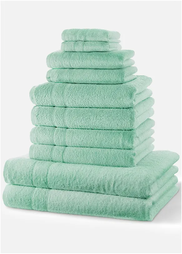 Håndklesett (10-pakning), bonprix