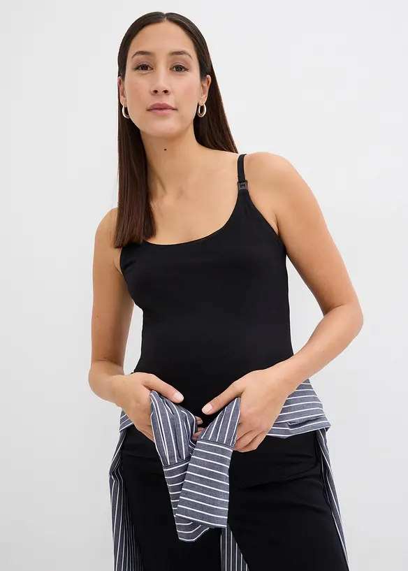 Ammetopper i &oslash;kologisk bomull (2-pack), bonprix