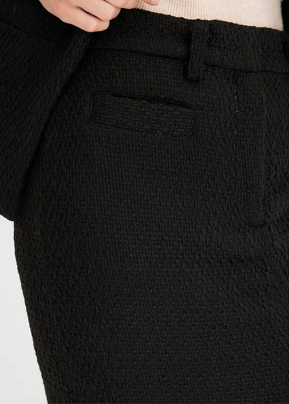 Blyantskjørt i bouclé, bonprix