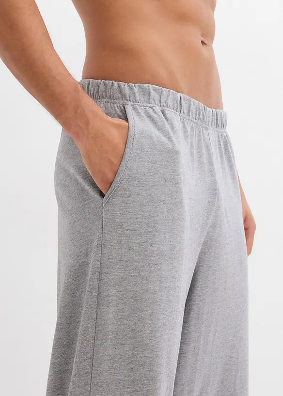Pyjamasbukse i trikotmateriale (2-pack), bonprix