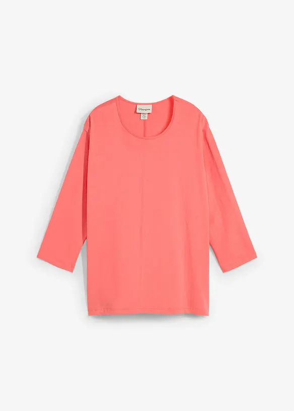 Topp i boxy-modell og &oslash;kologisk bomull, bonprix