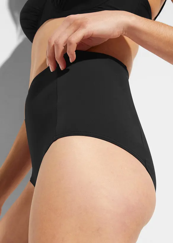 High Waist-bikinitruse med normal benskjæring, bonprix