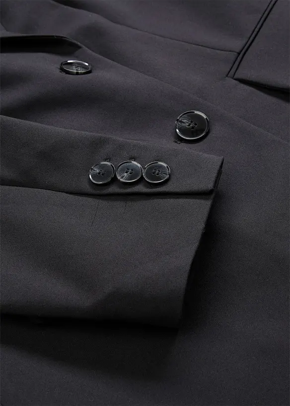 Oversized blazer med sm&aring; skulderputer, bonprix