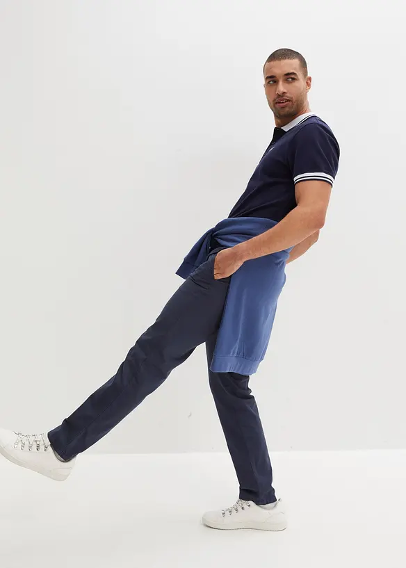 Piké-poloskjorte i økologisk bomull, bonprix