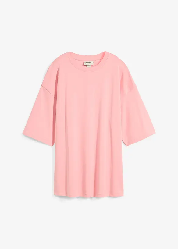 Lang topp i interlock-materiale, bonprix