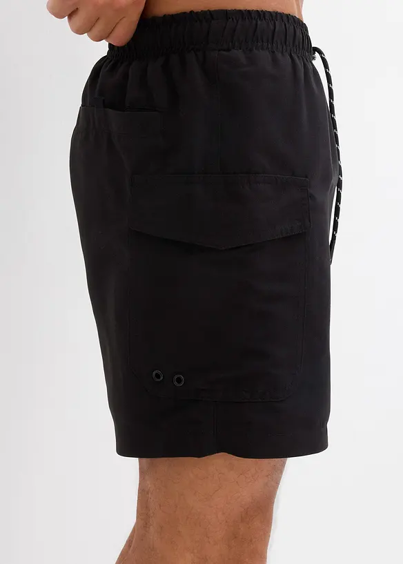 Badeshorts med cargolomme, bonprix