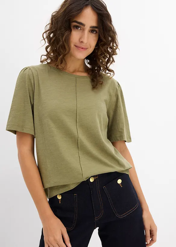 T-skjorte i ren bomull, bonprix