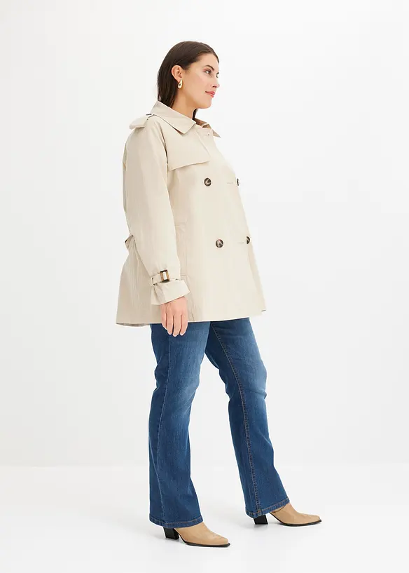 Kort trenchjakke, bonprix