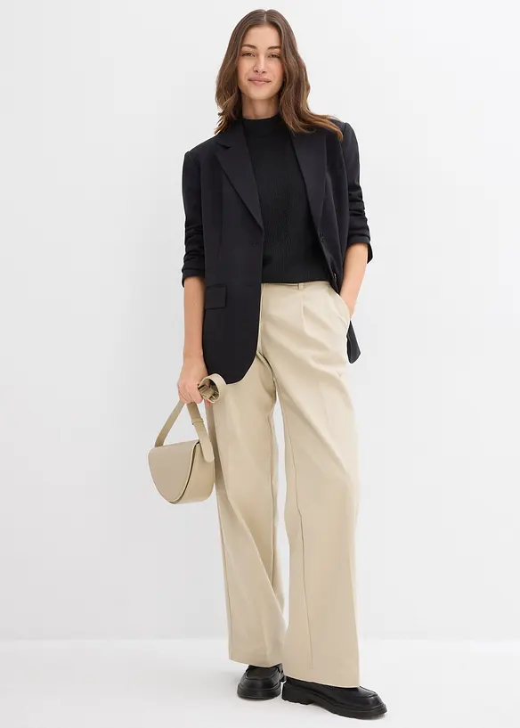 Topp i strukturert krepp, bonprix