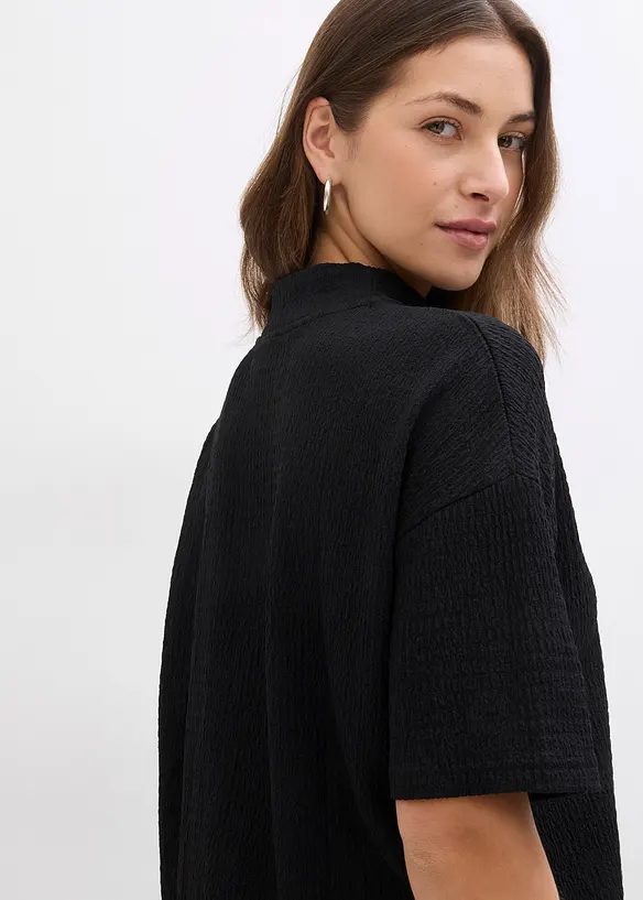 Topp i strukturert krepp, bonprix