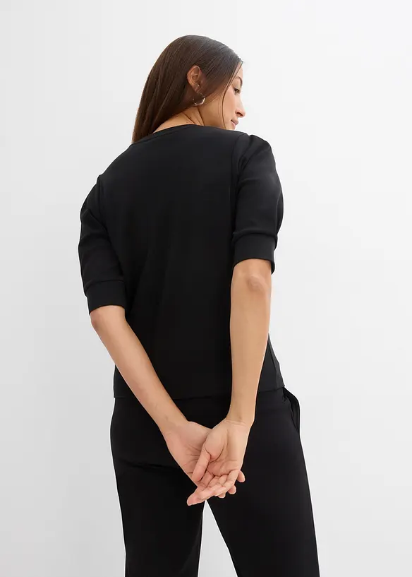 Topp med puffermer, bonprix