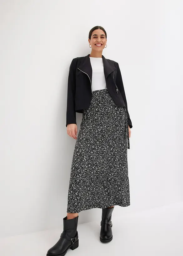 Bomberjakke i bikerstil, bonprix