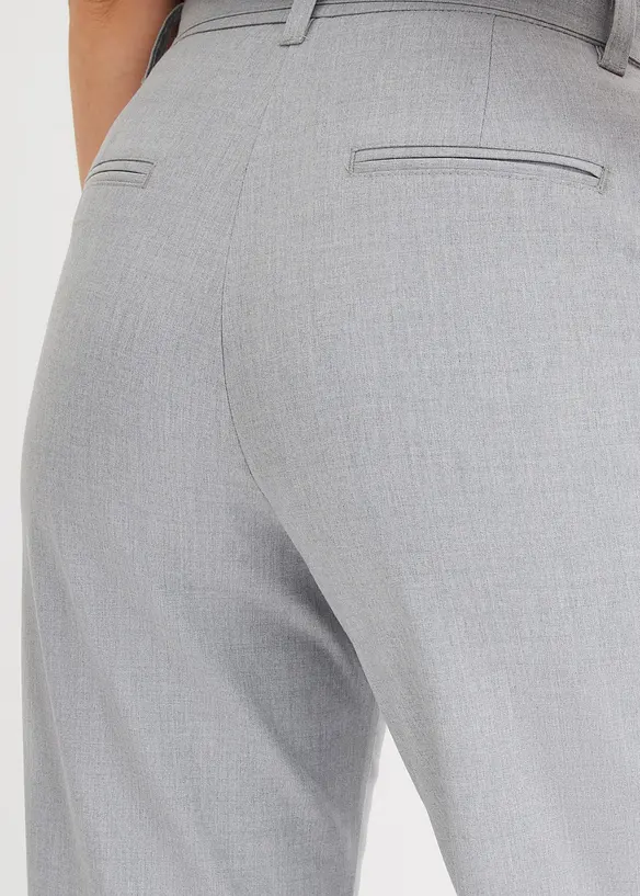 Bukse med legg og belte, bonprix