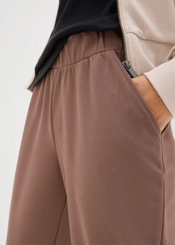 Joggebukse med komfortlinning, bonprix