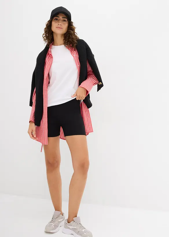 High Waist-shorts (2-pack), bonprix