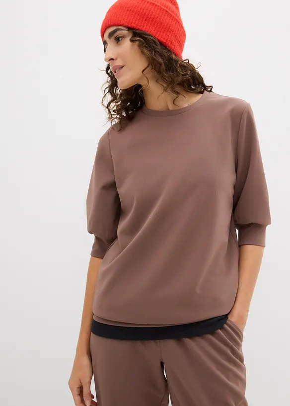 Sweatshirt i ledig modell, bonprix