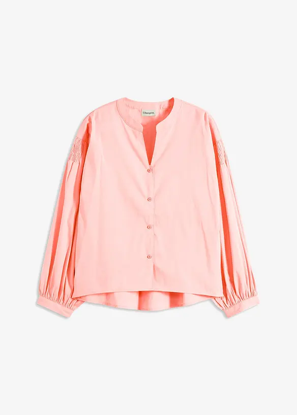Bluse med lengre bakstykke, bonprix