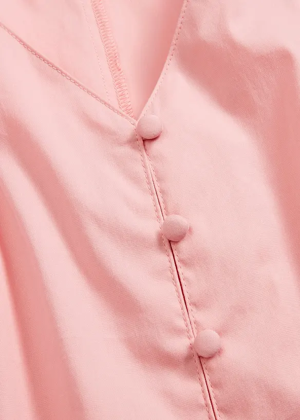 Bluse med puffermer, bonprix