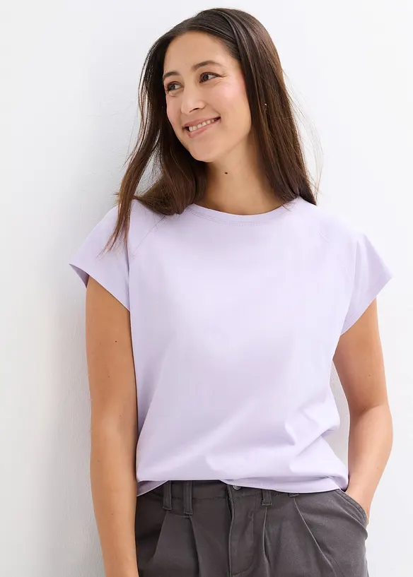 T-skjorte i 100% &oslash;kologisk bomull, bonprix