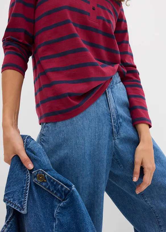 Bestefartr&oslash;ye i &oslash;kologisk bomull, bonprix