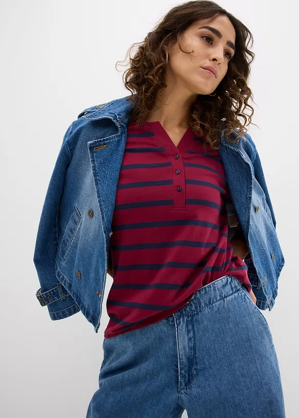 Bestefartr&oslash;ye i &oslash;kologisk bomull, bonprix