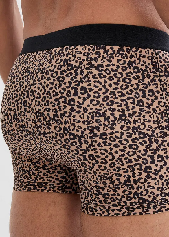 Boksershorts i ettersittende modell (3-pack), bonprix