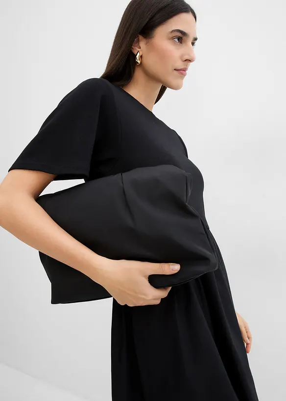 Midikjole i ren bomull, bonprix