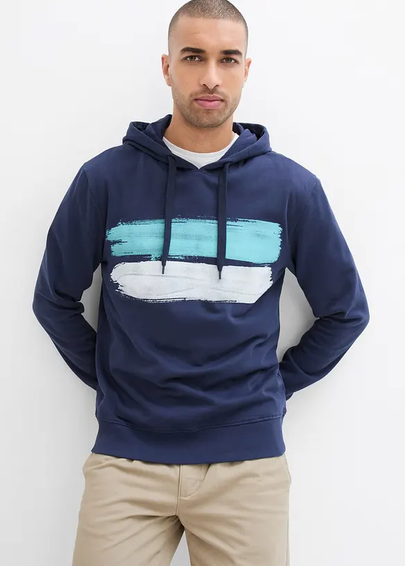 Hettegenser i &oslash;kologisk bomull, bonprix